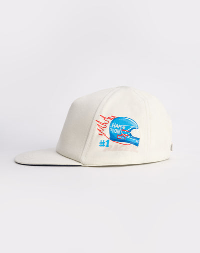 Gorra estampada crudo niño