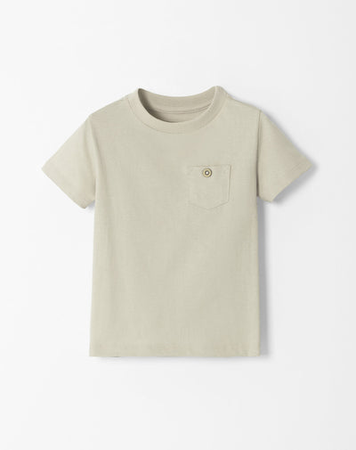 Camiseta regular fit manga corta habana