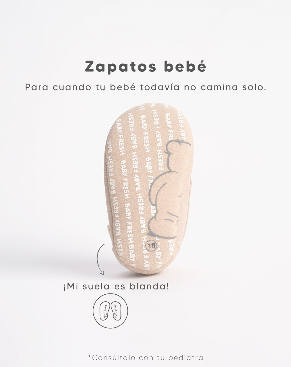 Zapatos loafer beige