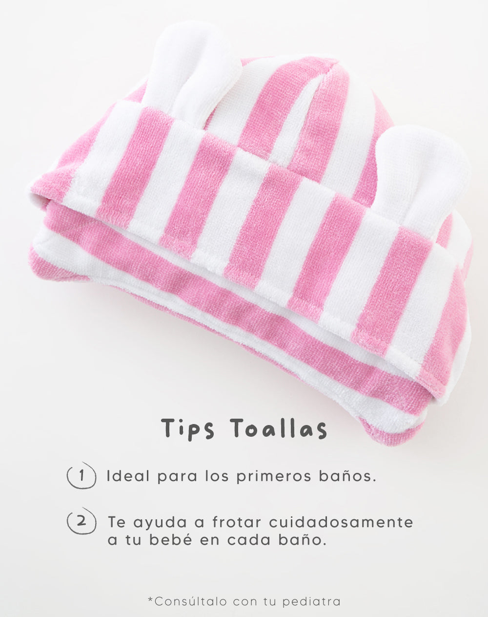 Toalla rosada