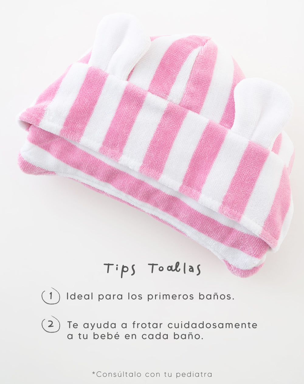 Toalla rosada
