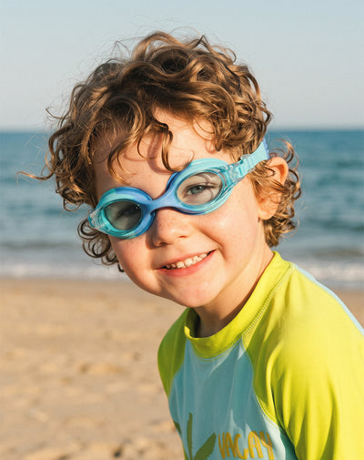 Gafas de natación azul niño