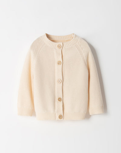 Saco regular fit crema