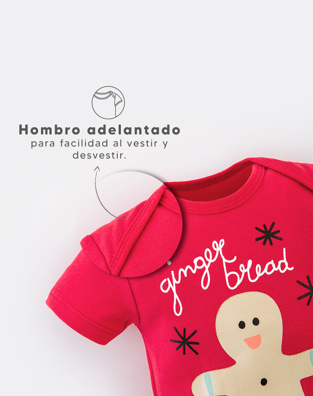 2 bodys cuello redondo manga corta surtido
