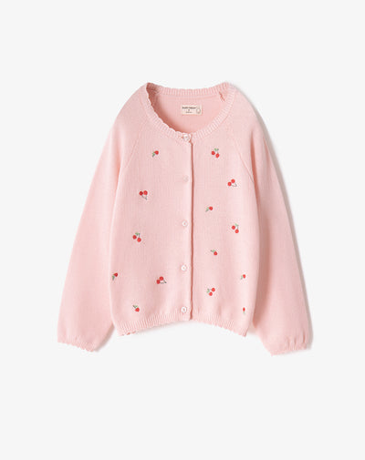 Buzo regular fit rosado