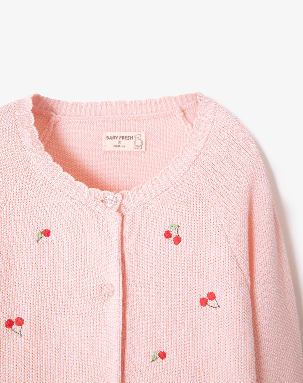 Buzo regular fit rosado