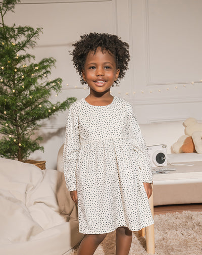 Vestido estampado niña