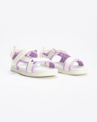 Sandalias deportivas lila niña