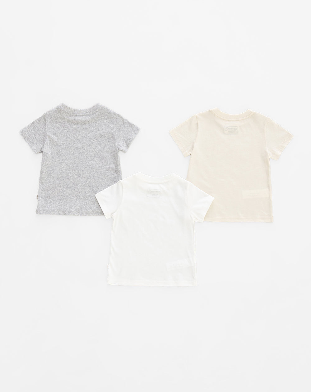 3 camisetas regular fit manga corta surtida