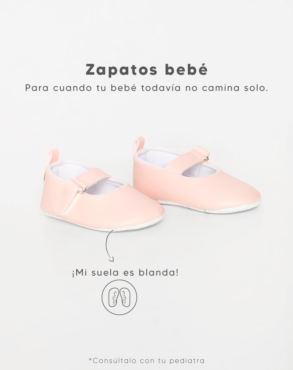 Zapatos baleta rosado
