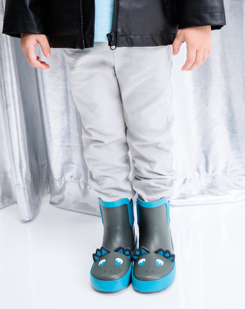 Botas de lluvia dragón niño