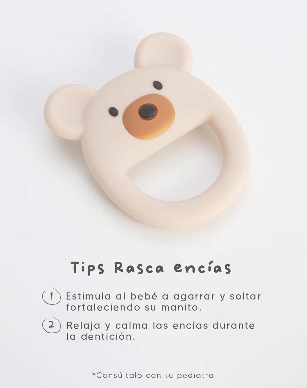 Rasca encías oso