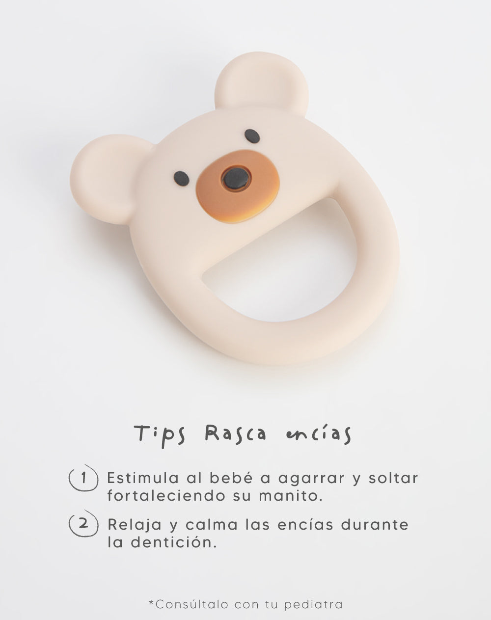 Rasca encías oso