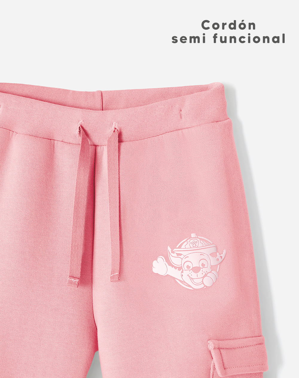 Jogger regular Paw Patrol rosado niña