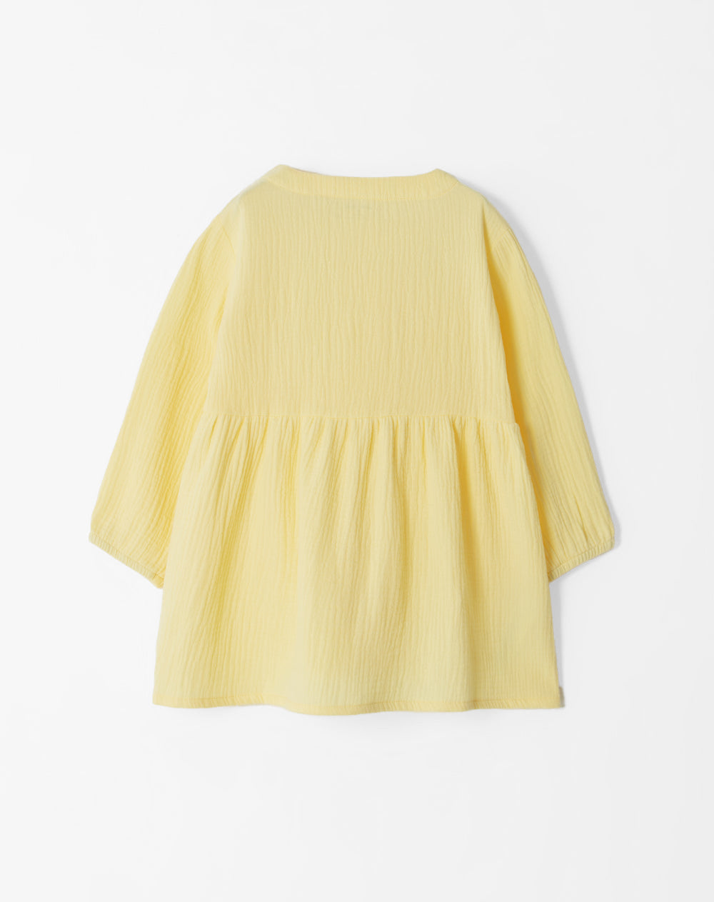 Vestido medio amarillo