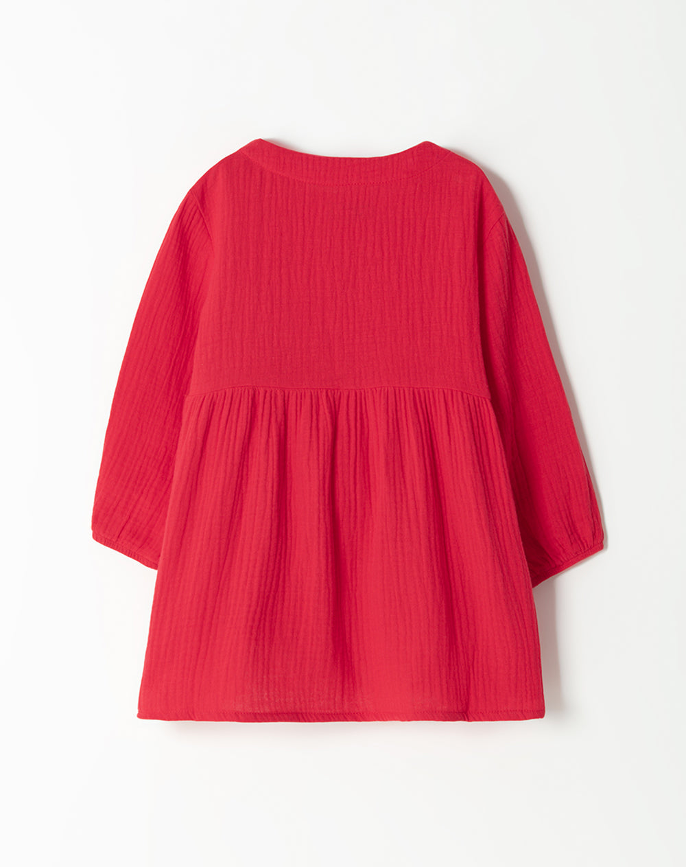 Vestido medio rojo