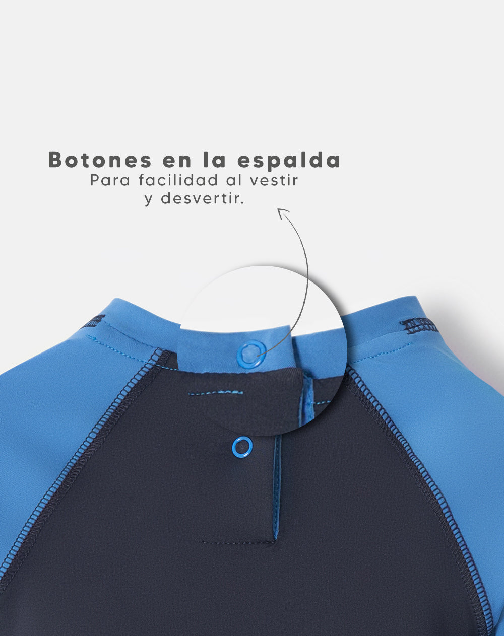 Traje de baño bebé niño protección UV