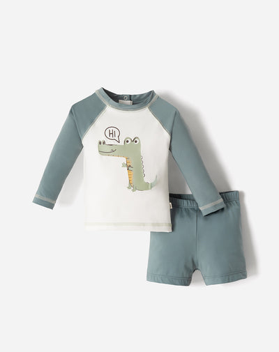 Traje de baño protección UV estampado bebé niño