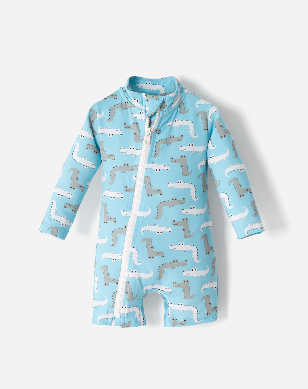 Vestido de baño manga larga protección UV estampado bebé niño