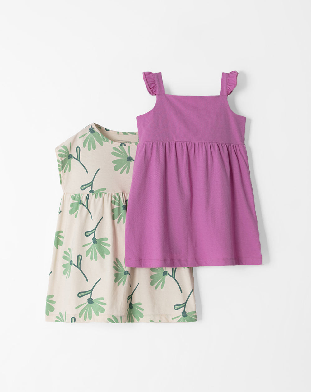 2 vestidos medio surtido