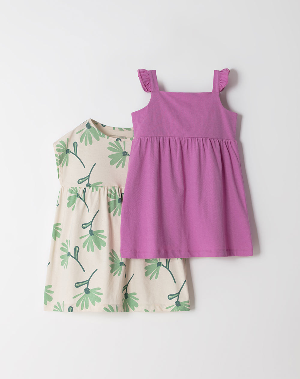 2 vestidos medio surtido