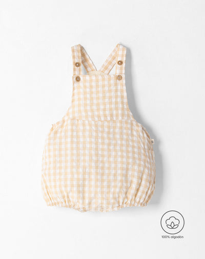 Enterizo regular fit cuadros