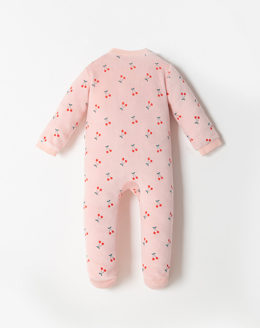 Pijama regular fit rosada estampada
