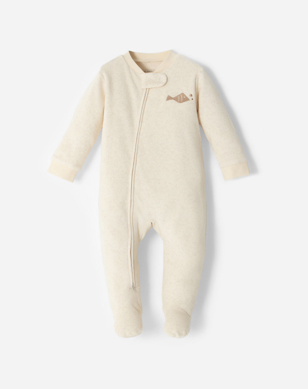 Pijama regular fit manga larga habana jaspeada