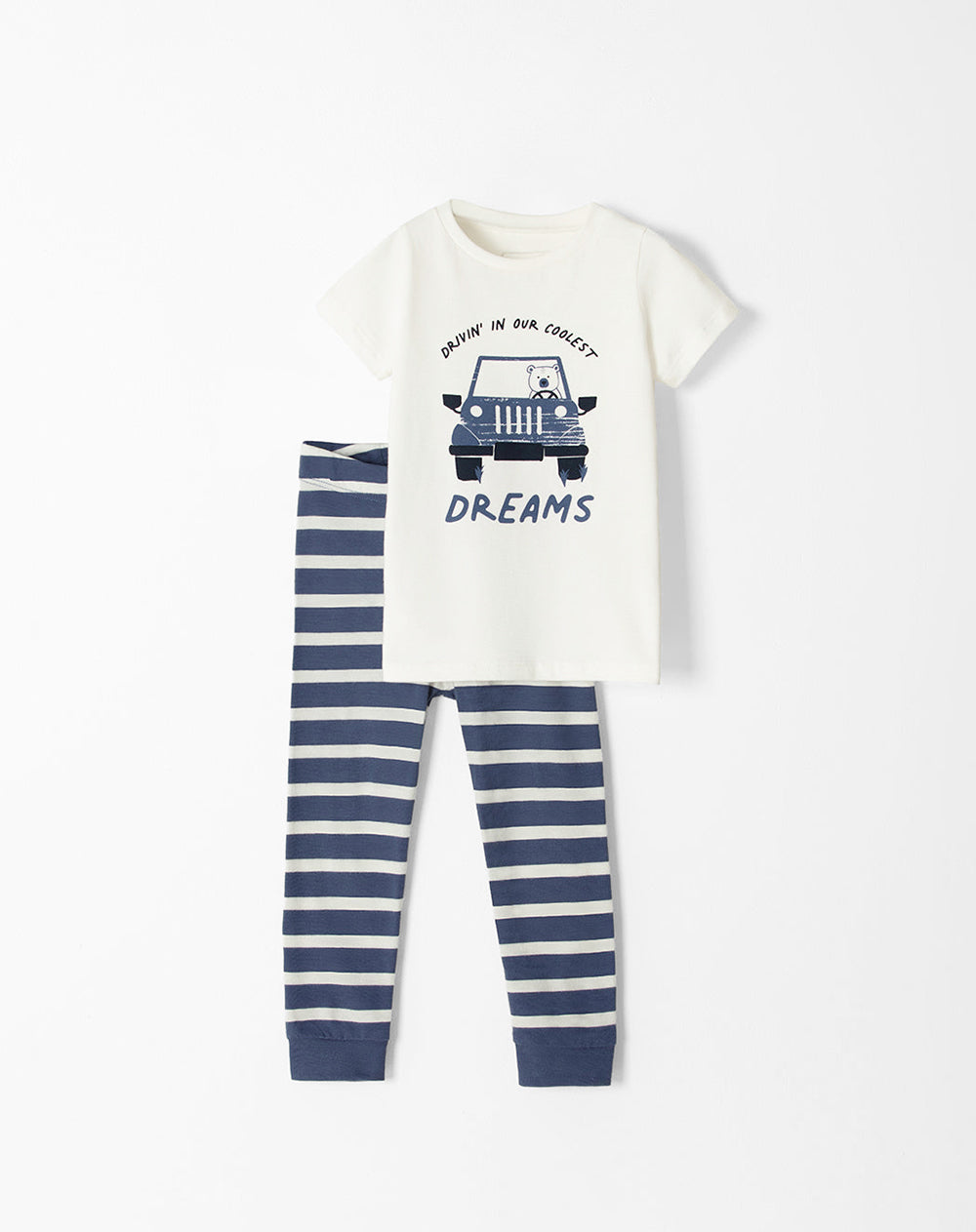 Pijama niño camiseta + pantalón algodón surtida