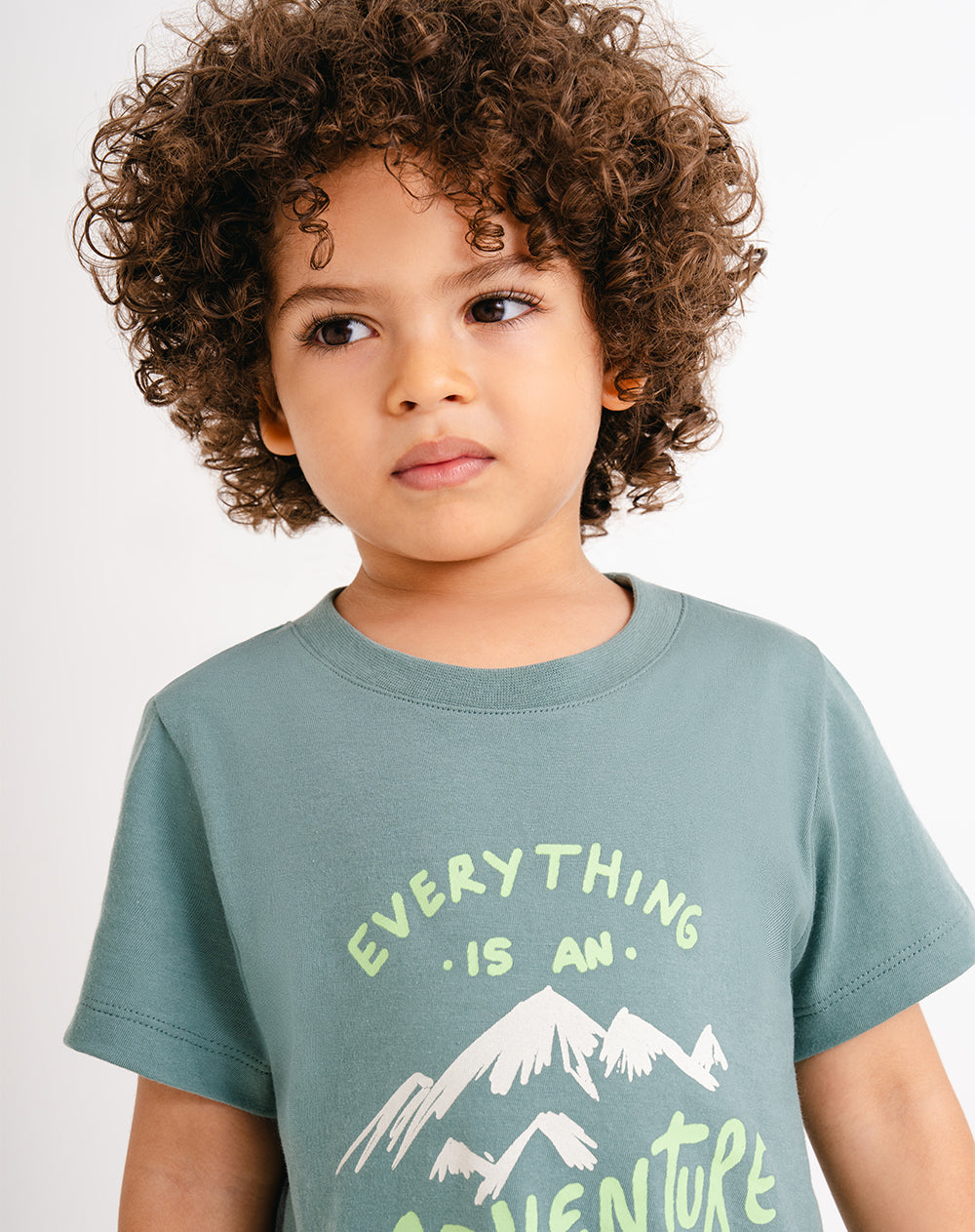 Pijama fitted fit manga corta verde