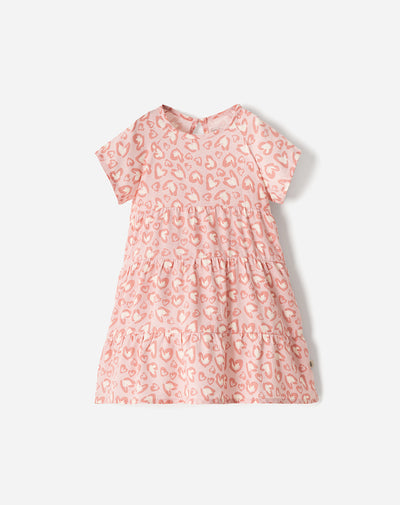 Vestido estampado niña