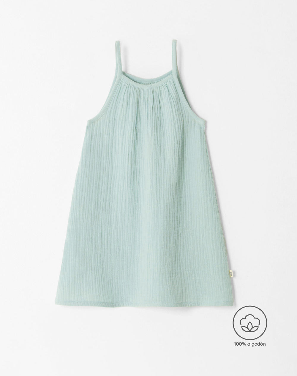 Vestido largo azul
