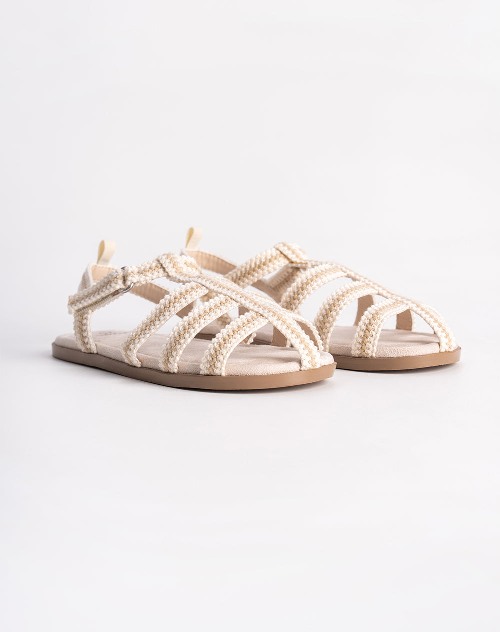 Sandalias beige