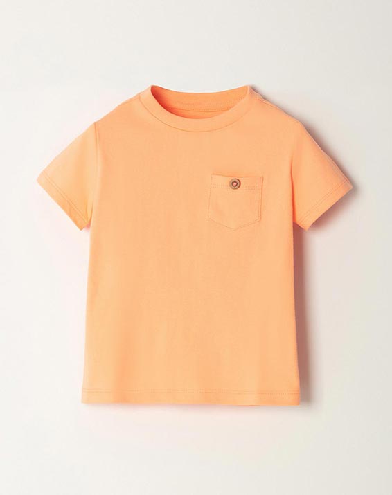 Camiseta Naranja para Bebé  Color y Alegría en Baby Fresh